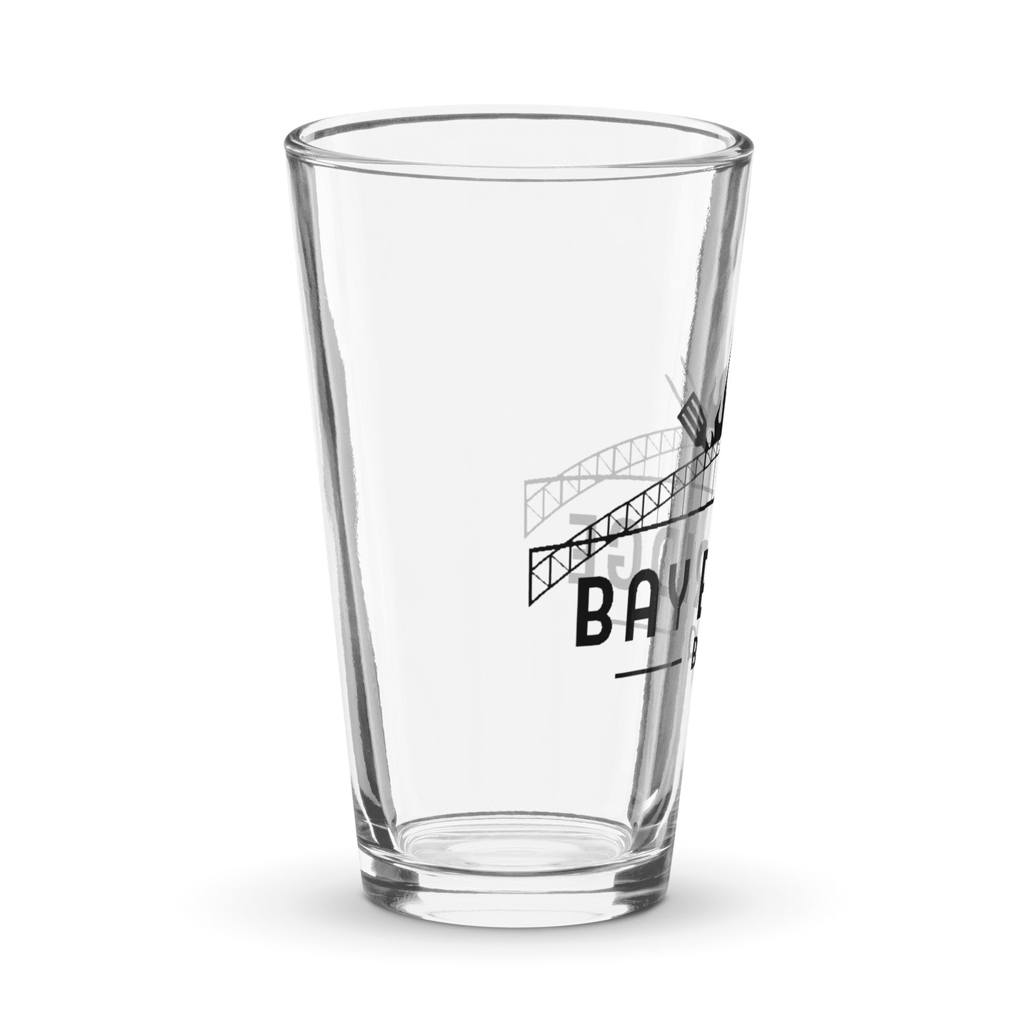 Shaker pint glass