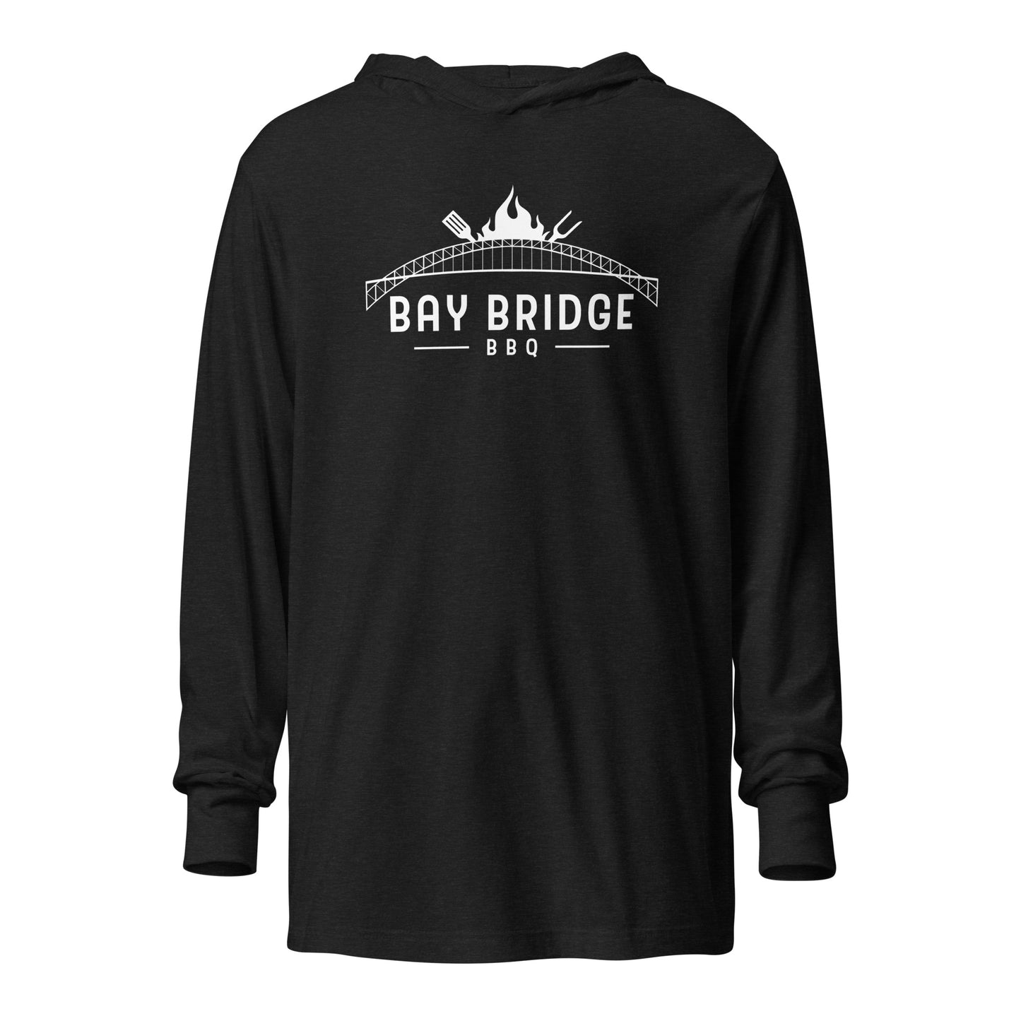 Hooded long-sleeve tee